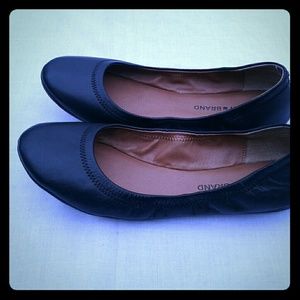 Lucky Brand Black Flats 9M- NWOB